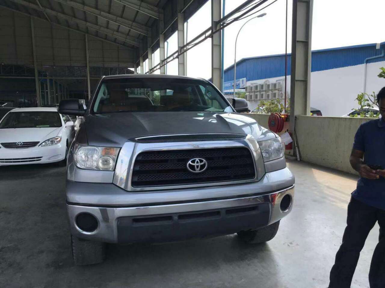 2007年新下柜丰田坦途,四驱底盘升高5.7lv8