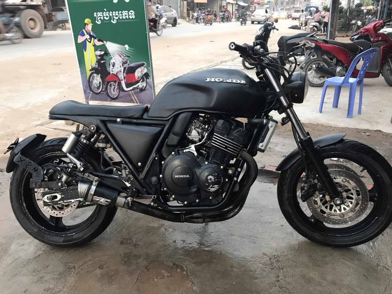 本田大排量神車cb400 精品車況