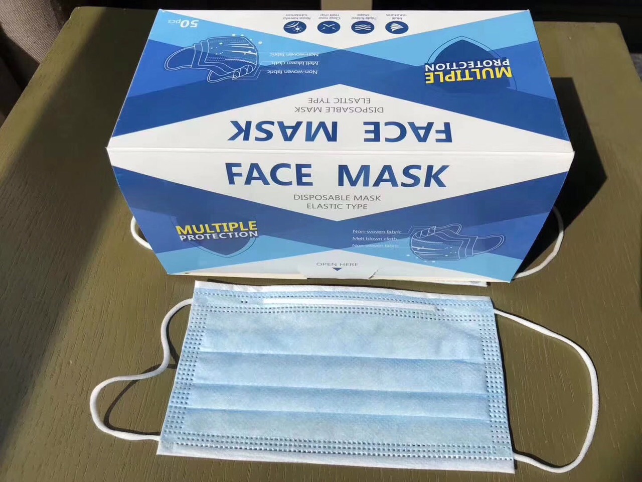 柬埔寨|柬单网|民用口罩 现货三层防护一次性符合ffp2有ce认证质量