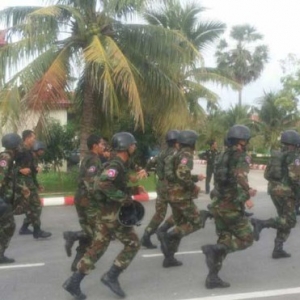 11国驻柬武官‧参观第70旅步兵基地