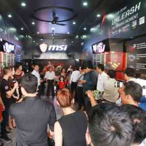 柬首家MSI CONCEPT STORE公司隆重举行开业典礼