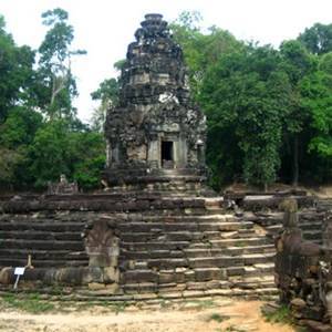 涅盘宫Neak Pean (蟠蛇水池)