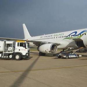 中航油大同油站完成天空吴哥航空首航保障任务