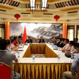 中国驻柬使馆举办领保联络员座谈会