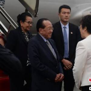 柬埔寨副首相贺南洪访川