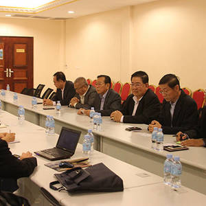 黑龙江省社科院代表团拜访柬华总会