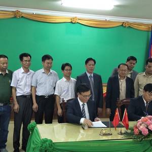 西哈努克省与江西省赣州市“喜结良缘”