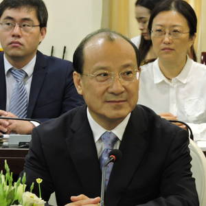中国山东政府代表团访柬 双方签署院校合作备忘录