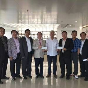陈桂成捐资十万美元支持总会新会址建设