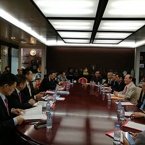 江苏泰州兴化代表团访柬 重点了解不锈钢投资机会