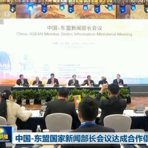 中国-东盟国家新闻部长会议达成合作倡议