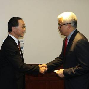 助海关打击走私活动‧日本赠2巡逻艇