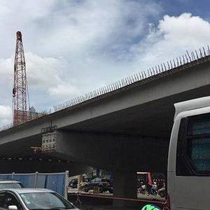 森速区新立交桥‧柬新年期间暂时通车