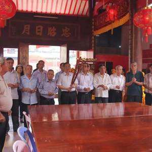 潮州会馆举行保生大帝寿庆敬拜活动