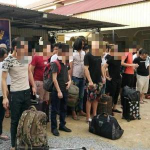 又有70人被遣返，4年共1334中国嫌犯在柬埔寨被捕