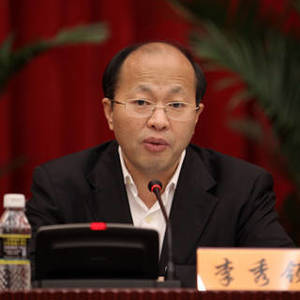 李秀领会见柬埔寨人民党高级干部考察团
