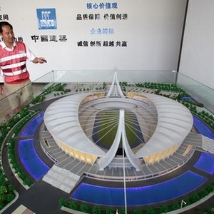 中国援建柬埔寨国家体育场