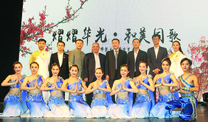 慰问在柬华侨华人文艺演出成功举办