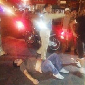 中国人与本地人钻石岛午夜斗殴